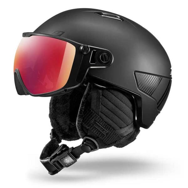 Julbo Hjelm Globe Evo Mips Sort 54-58 cm / Flash Rouge/Reactiv CAT1-3