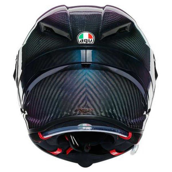 Agv Fullt Ansikte Hjälm Pista Gp Rr E2206 Dot Mplk Svart M