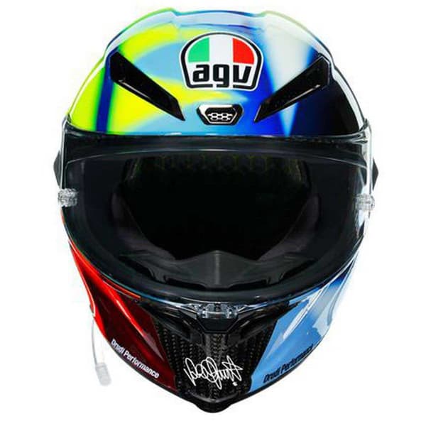 Agv Fuld Ansigtshjelm Pista Gp Rr E2206 Dot Mplk Flerfarvet L