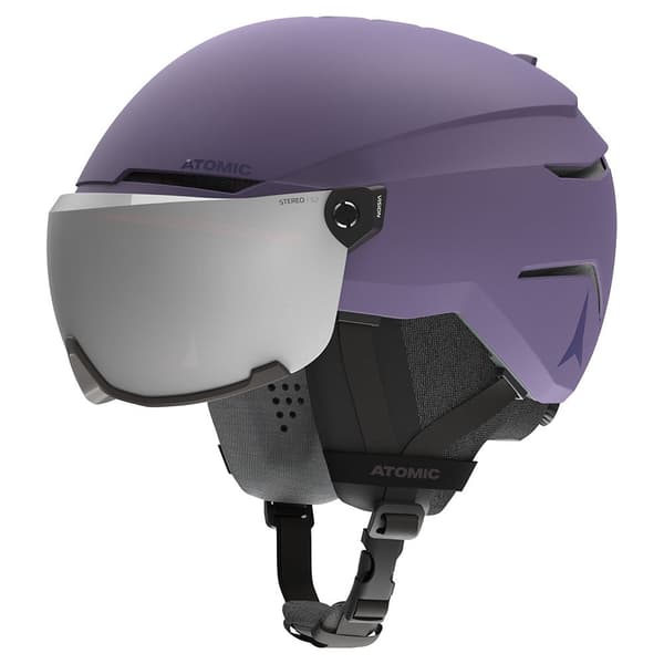 Atomic Hjelm Savor Visor Stereo Lilla L