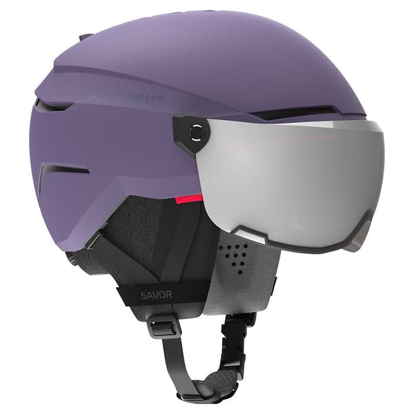 Atomic Hjelm Savor Visor Stereo Lilla L