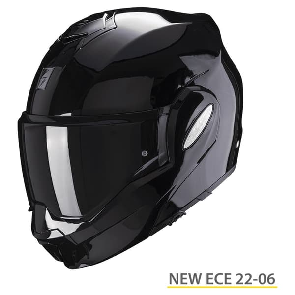 Scorpion Modulær Hjelm Exo-tech Evo Solid Sort XL