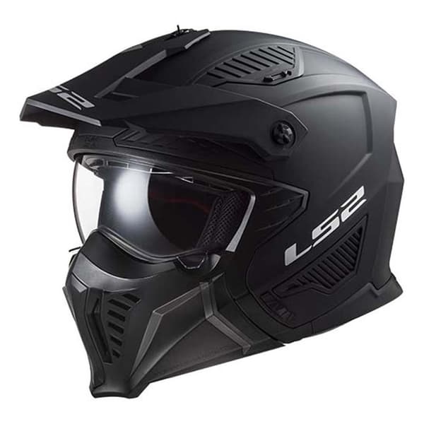 Ls2 Avaa Kasvokypärä Of606 Drifter Solid Musta XL