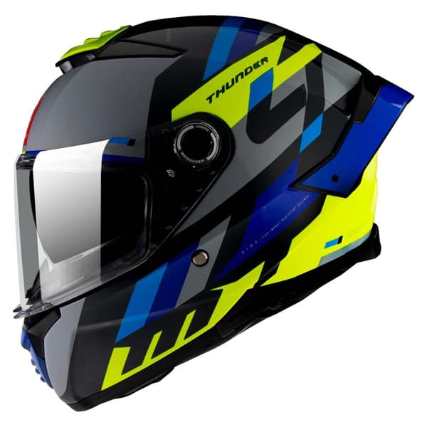 Mt Helmets Fuld Ansigtshjelm Thunder 4 Sv Ergo E17 Flerfarvet XS
