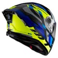 Miniatyrbillede 2 af 3: Mt Helmets Fuld Ansigtshjelm Thunder 4 Sv Ergo E17 Flerfarvet XS