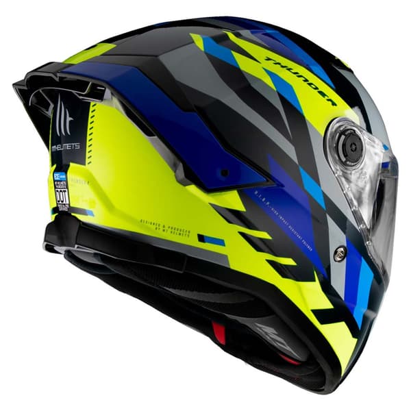 Mt Helmets Fuld Ansigtshjelm Thunder 4 Sv Ergo E17 Flerfarvet XS