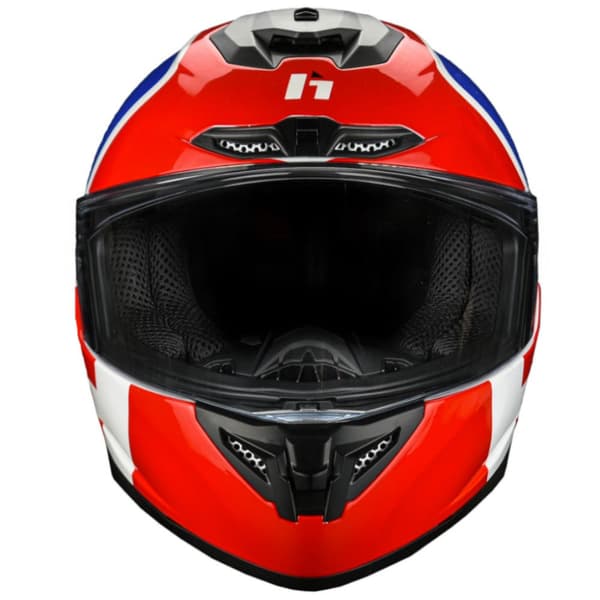 Hebo Fuld Ansigtshjelm Rush Full Race Helmet Hvid M