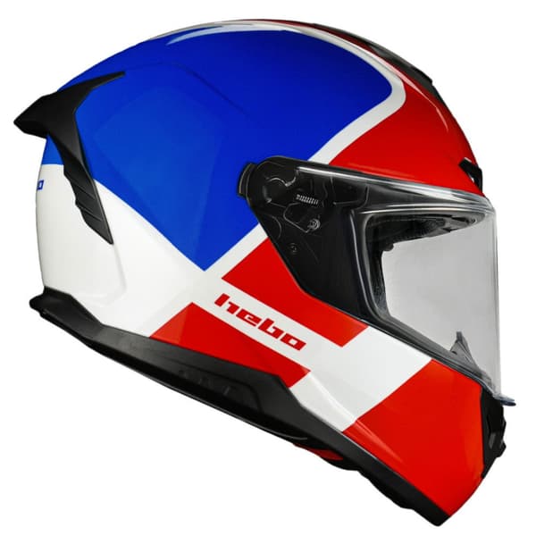 Hebo Fuld Ansigtshjelm Rush Full Race Helmet Hvid M