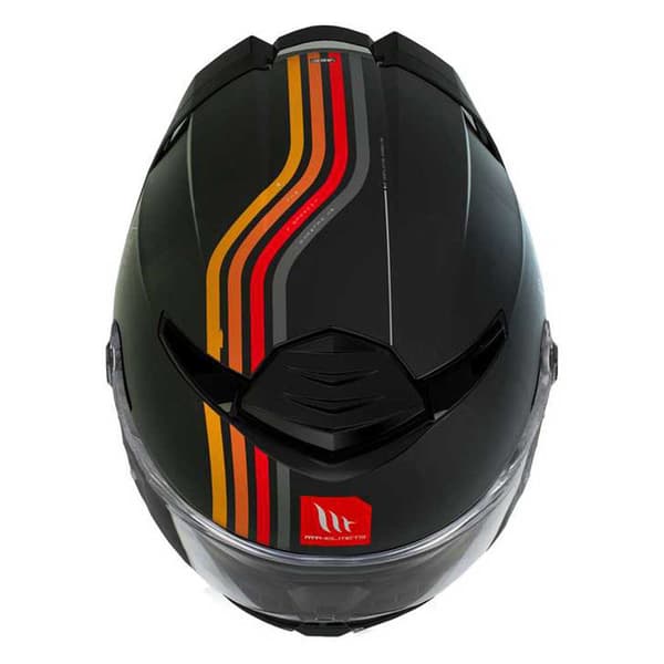 Mt Helmets Fuld Ansigtshjelm Thunder 4 Sv Mil A11 Sort XS