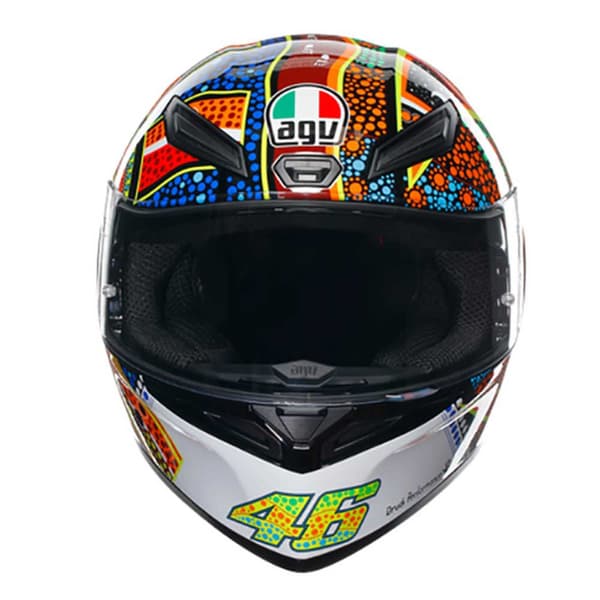 Agv Fullt Ansikte Hjälm K1 S E2206 Flerfärgad S
