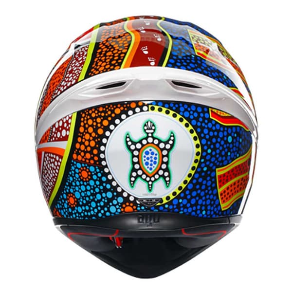 Agv Fullt Ansikte Hjälm K1 S E2206 Flerfärgad S