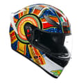 Miniatyrbild 1 av 7: Agv Fullt Ansikte Hjälm K1 S E2206 Flerfärgad S
