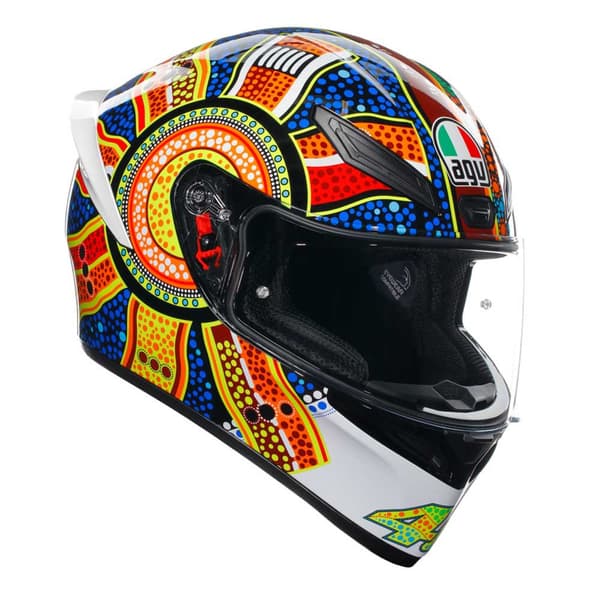 Agv Fullt Ansikte Hjälm K1 S E2206 Flerfärgad S