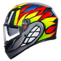 Miniatyrbild 6 av 7: Agv Fullt Ansikte Hjälm K3 E2206 Mplk Flerfärgad L