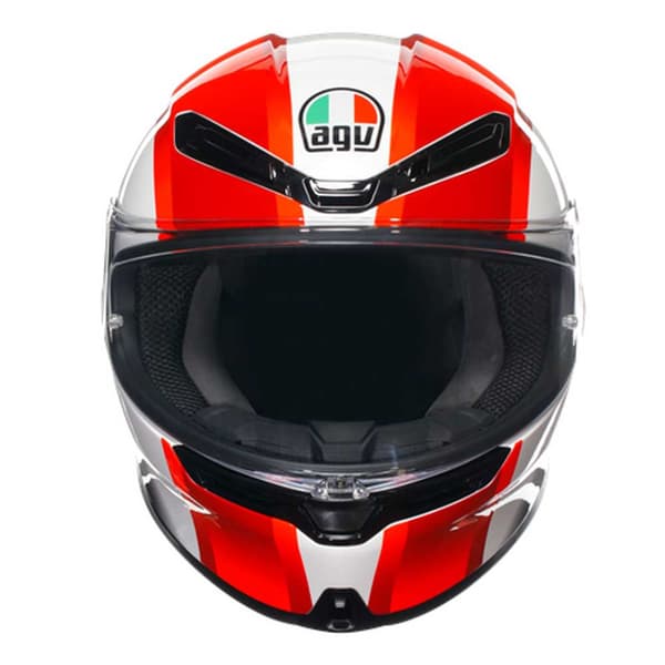 Agv Fuld Ansigtshjelm K6 S E2206 Mplk Rød,Hvid S