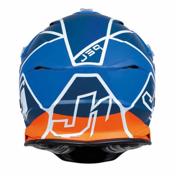 Just1 Motocrosshjälm J39 Rock Blå M