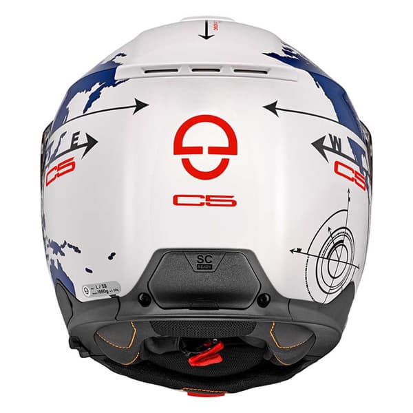 Schuberth Koko Kasvot Kypärä C5 Globe Sininen XS
