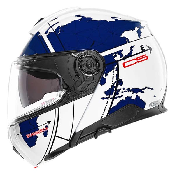 Schuberth Koko Kasvot Kypärä C5 Globe Sininen XS