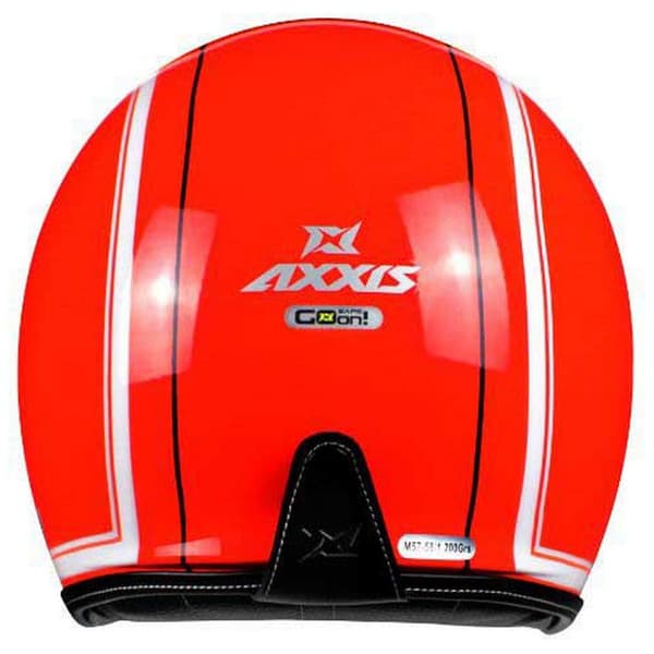Axxis Öppen Ansikts Hjälm Of507sv Hornet Sv Royal Röd XL