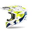 Miniatyrbillede 1 af 2: Airoh Motocross Hjelm Av3sp18 Aviator 3 Spin Flerfarvet L