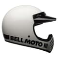 Miniatyrbillede 7 af 8: Bell Moto Motocross Hjelm Moto3 Classic Hvid XL
