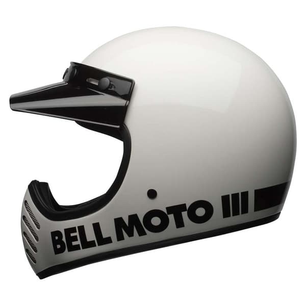 Bell Moto Motocross Hjelm Moto3 Classic Hvid XL