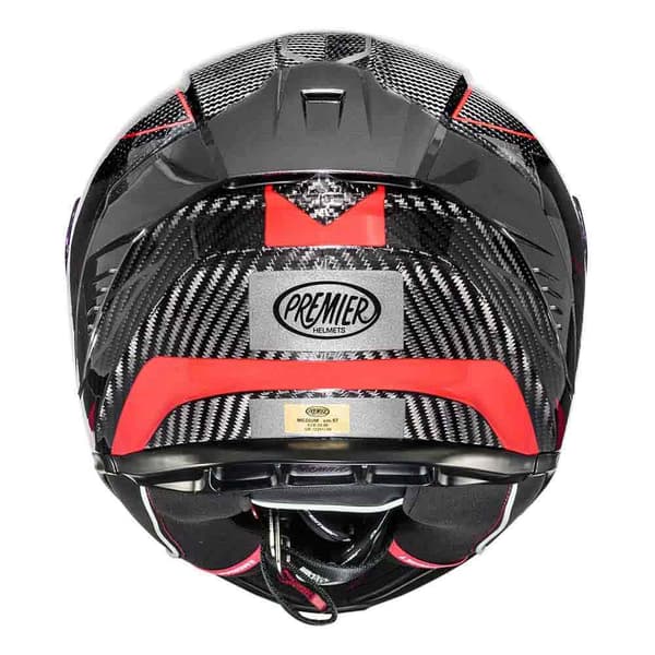 Premier Helmets Fuld Ansigtshjelm 23 Hyper Carbon Tk2 22.06 Sort L
