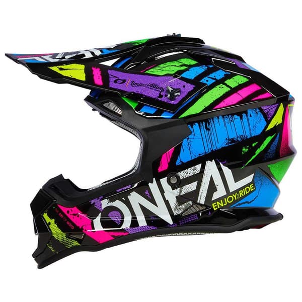 Oneal Motocrosshjälm 2srs Glitch V.23 Svart L