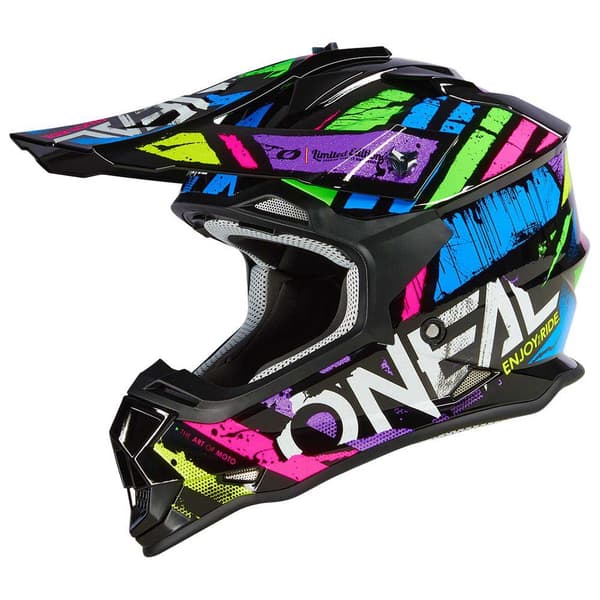 Oneal Motocrosshjälm 2srs Glitch V.23 Svart L