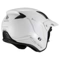 Miniatyrbillede 2 af 3: Mt Helmets Åben Ansigtshjelm District Sv S Solid Hvid L
