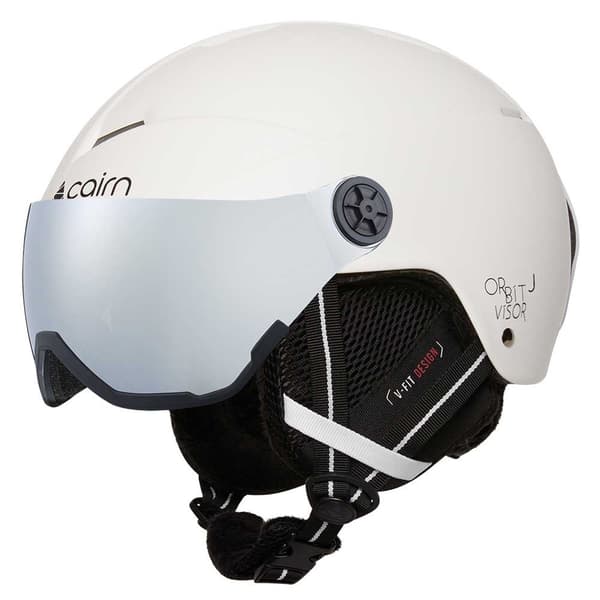 Cairn Hjelm Orbit Visor J Hvid S