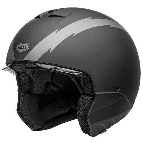 Bell Moto Cabriolet Hjälm Broozer Arc Svart S