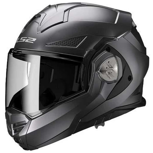 Ls2 Modulær Hjelm Ff901 Advant X Solid Sort S