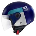 Miniatyrbild 2 av 2: Mt Helmets Öppen Ansikts Hjälm Street S Inboard Blå S