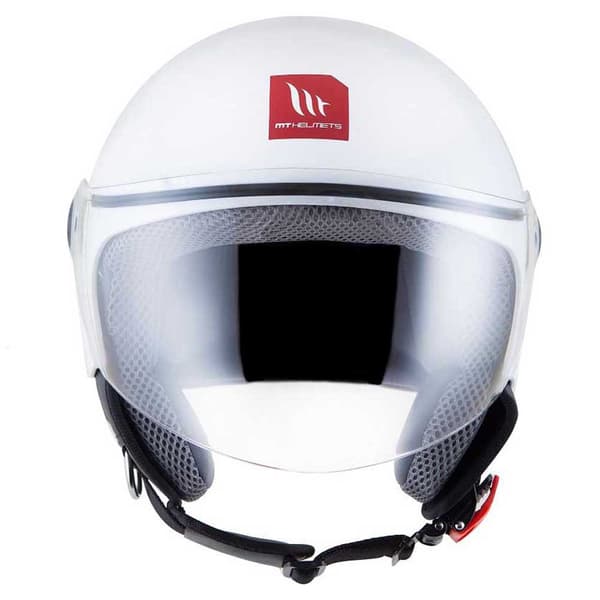 Mt Helmets Öppen Ansikts Hjälm Street S Solid Vit M