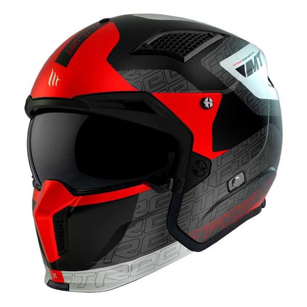 Mt Helmets Vaihdettava Kypärä Streetfighter Sv S Totem Monivärinen M
