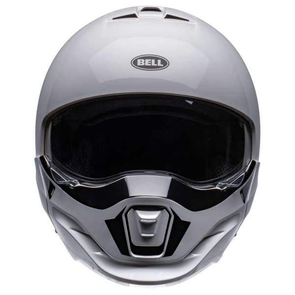 Bell Moto Konvertibel Hjelm Broozer Hvid L