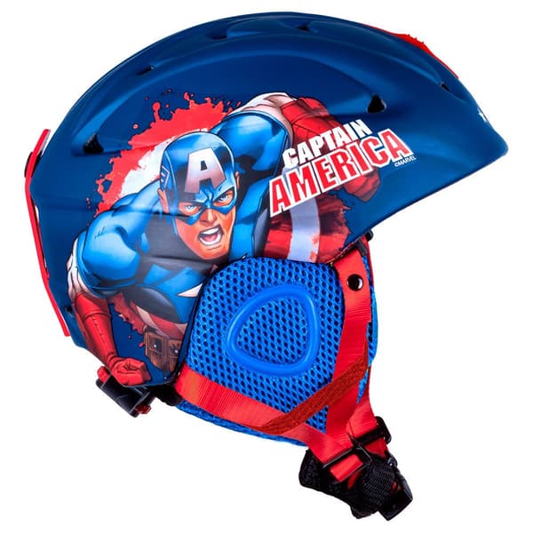 Marvel Hjelm Ski Captain America Blå