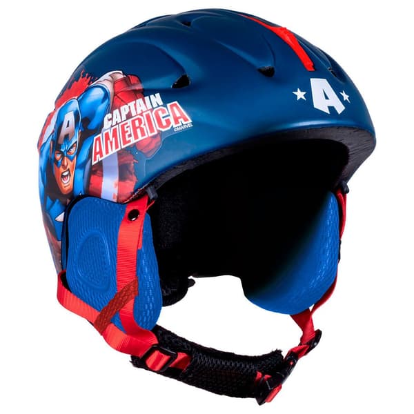Marvel Hjelm Ski Captain America Blå