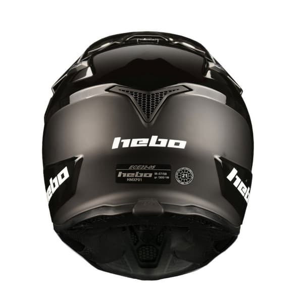 Hebo Motocross Kypärä Hmx-p01 Stage Ii Musta L