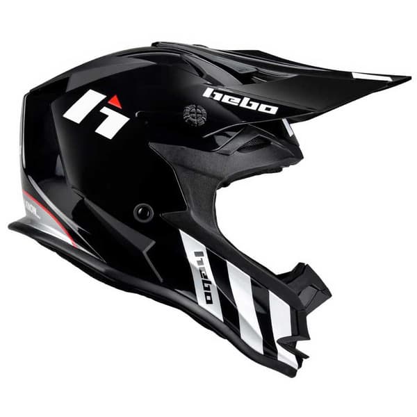 Hebo Motocrosshjälm Mx Pt13 Junior Svart L