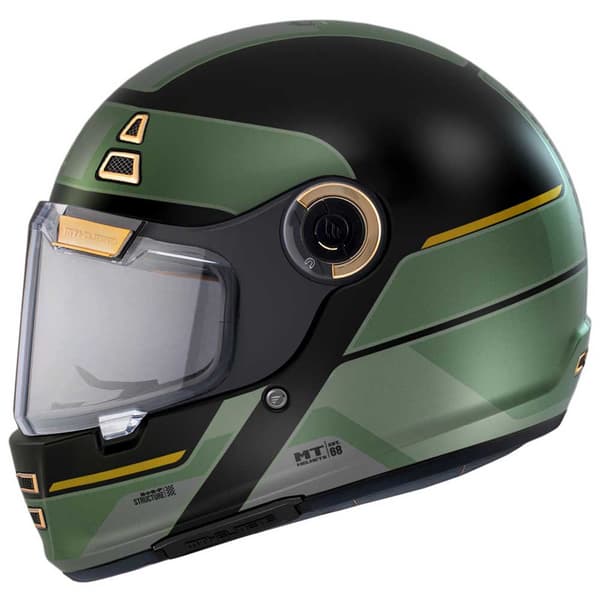 Mt Helmets Koko Kasvot Kypärä Jarama 68th Musta S