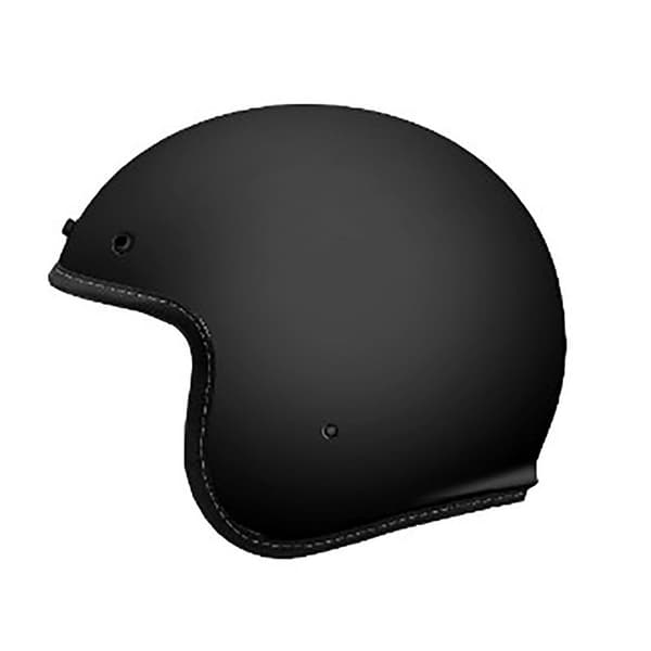 Mt Helmets Åben Ansigtshjelm Le Mans 2 Sv S Solid Sort XL