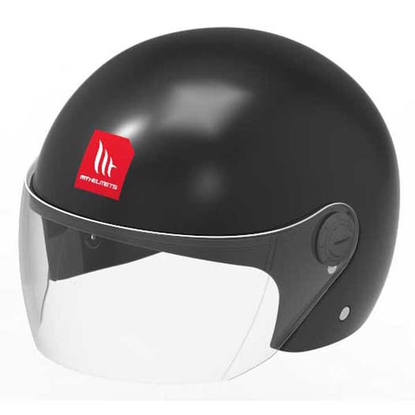 Mt Helmets Öppen Ansikts Hjälm Street S Solid Svart XS