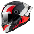 Miniatyrbillede 4 af 5: Mt Helmets Fuld Ansigtshjelm Thunder 4 Sv Fade Flerfarvet XS