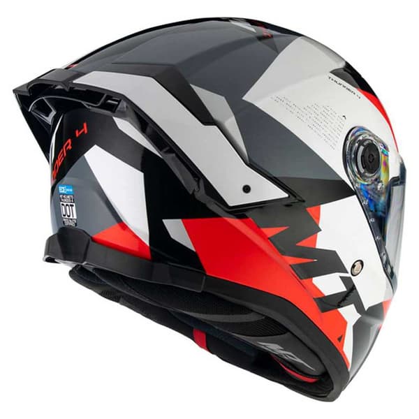 Mt Helmets Fuld Ansigtshjelm Thunder 4 Sv Fade Flerfarvet XS