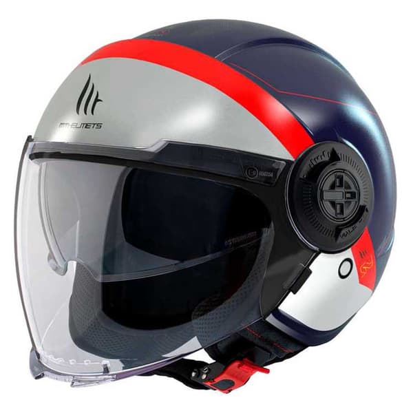 Mt Helmets Öppen Ansikts Hjälm Viale Sv S 68 Unit Blå S