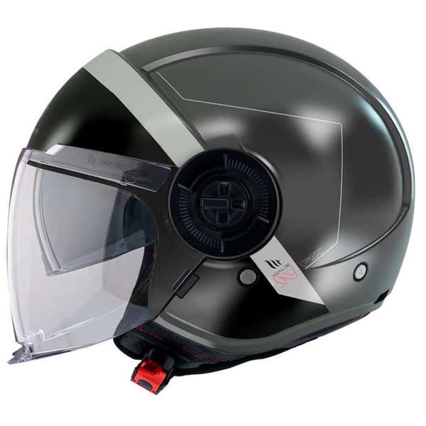 Mt Helmets Öppen Ansikts Hjälm Viale Sv S 68 Unit Svart L