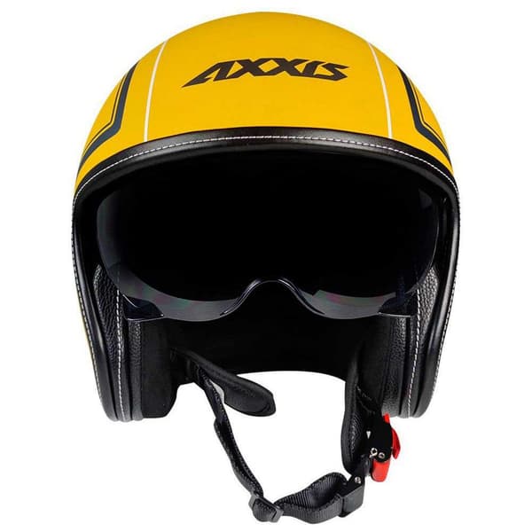 Axxis Öppen Ansikts Hjälm Of507sv Hornet Sv Royal Guld L