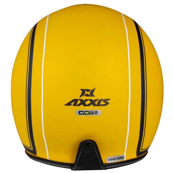 Axxis Öppen Ansikts Hjälm Of507sv Hornet Sv Royal Guld L